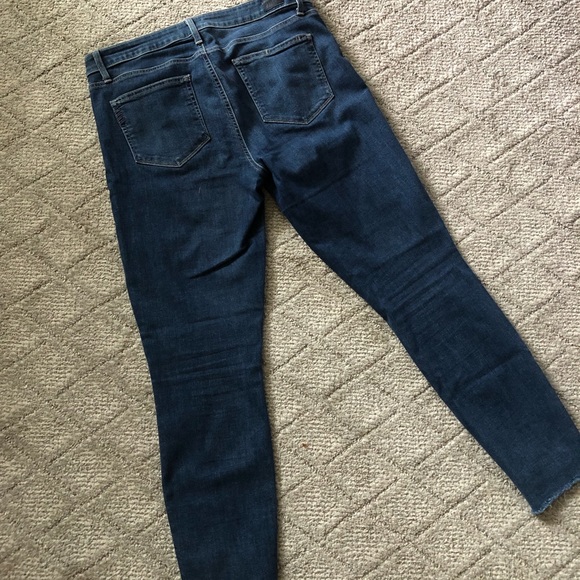 Paige Denim Verdugo ankle jeans frayed hem - Picture 6 of 14